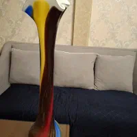 گلدان بلند مدل رنگین کمان