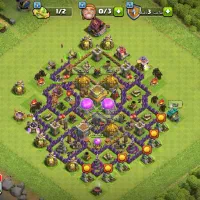 اکانت کلش‌اف‌کلنز تاون8