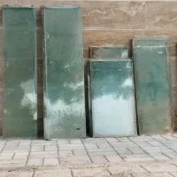 شیشه، چرخ ریلی،میله کرکره،سطل،