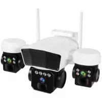 دوربین مداربسته سیمکارتی ۳ لنز دید درشب رنگی