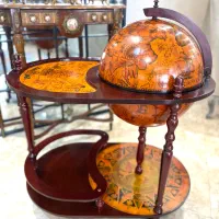 میز بار کره انتیک ایتالیایی ترولی پذیرایب