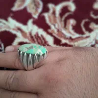 انگشتر دست ساز فیروزه