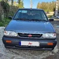 پراید مدل 87 بدون رنگ