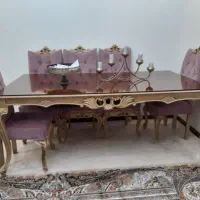میز نهار خوری ۸ نفره تک
