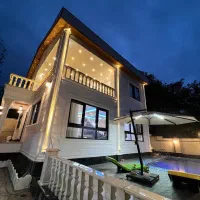 اجاره قشنگترین استخردار روباز روی کوه(134)|اجارهٔ کوتاه‌مدت ویلا و باغ|شفت, |دیوار