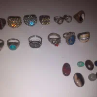 تعدادی سنگ و انگشتر و رکاب|بدلیجات|تهران, فردوس|دیوار