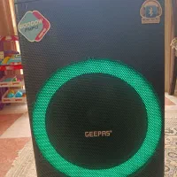 اسپیکر شارژی GEEPAS GMS11158 با میکروفون، در حد نو