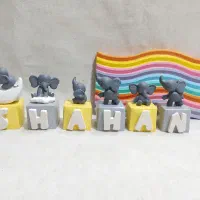 انواع استند و مکعب اسم کودک و گیفت های مناسبتی|مجسمه، تندیس، ماکت|نسیم‌شهر, |دیوار