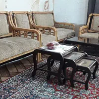 مبل ۷نفره با۴عددگل میز