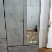 کمد لباسی طوسی