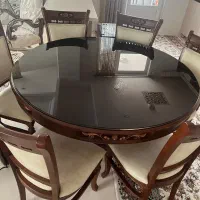 میز ناهار خوری ۶ نفره در حد نو|میز و صندلی غذاخوری|تهران, امام زاده حسن|دیوار