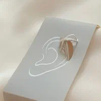 ایرکاف نقره نگینی مدل سفید جذاب|بدلیجات|رشت, پل تالشان|دیوار