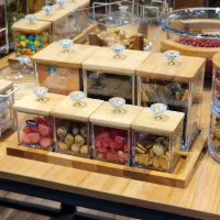 ست پاسماوری لیمون طرح الماس 6 تکه بامبو|ظروف نگهدارنده، پلاستیکی، یک‌بارمصرف|سیرجان, |دیوار