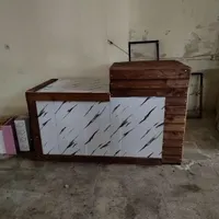 میز دخل با چوب روسی و جلا زده شده