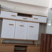 میز با کنسول با رنگ بندی//