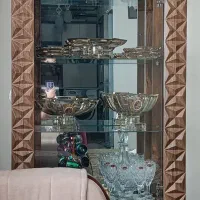 گنجه بوفه ویترین|بوفه، ویترین، کنسول|گلبهار, شهر جدید گلبهار|دیوار