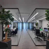 پارتیشن شیشه ای/نرده شیشه ای/شیشه لمینیت/ضد گلوله