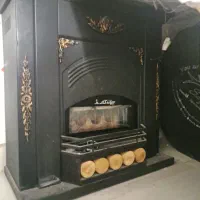 بخاری طرح شومینه جهان کار  جنس چدن