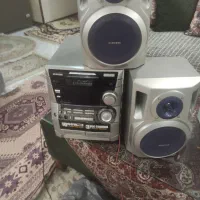 رادیو و ضبط سامسونگ.قدیمی.سه دیسک MP3|سیستم صوتی خانگی|پردیس, فاز ۱|دیوار