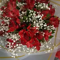 دسته گل تازه و زیبا