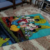 فرش ۴ متری اتاق کودک در حد آک و شسته شده