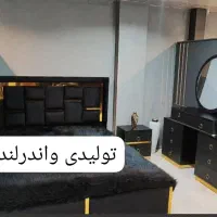 تختخواب و تشک و سرویس خواب ( تخت خوشخواب|تخت و سرویس خواب|شیراز, بعثت|دیوار
