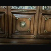 بوفه چوب راش|بوفه، ویترین، کنسول|رشت, گلباغ نماز|دیوار