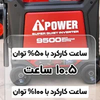 موتور برق اقساطی ، اینورتر دار 9500 وات تکفاز|ماشین‌آلات صنعتی|تهران, آبشار|دیوار