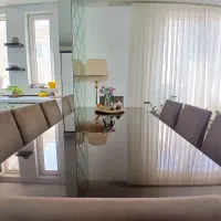 میز ناهارخوری ۱۲نفره با ۸صندلی