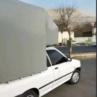 حمل بار با پراید وانت مسقف