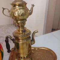 سماور زغالی قدیم و قوری|سماور، چای‌ساز، قهوه‌ساز|تهران, نعمت‌آباد|دیوار