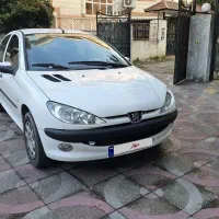 پژو ۲۰۶ تیپ ۵ مدل ۱۳۹۸ سفید