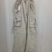 شلوار بگ کرم