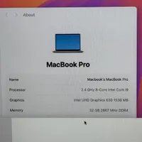 مک بوک پرو ۲۰۱۹ ۱۶ اینچی core i9 macbook pro 2019|رایانه همراه|نوشهر, |دیوار