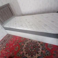 تخت تشک یک نفره|تخت و سرویس خواب|زرند, |دیوار