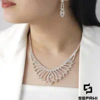 سرویس عروس رنگ ثابت آبکاری نقره