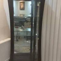 دو عدد ویترین نو و یک عدد استند گل|بوفه، ویترین، کنسول|اصفهان, باغ فدک|دیوار