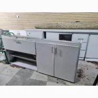 کابینت گالوانیزه ورق ضخیم رنگ کوره ای آشپزخانه