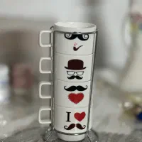 استند چهار نفره فنجان خارجی