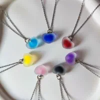 فروش تک و عمده گردنبند قلبی .کرومی. لبوبو پلاک|بدلیجات|تهران, یافت‌آباد|دیوار