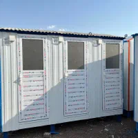 کانکس.سرویس.بهداشتی.حمام تک چشمه و راهرودار