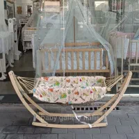 گهواره سنتی مدل ارن تخت کنار مادر مدل ارن