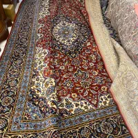 فرش ماشینی لاکی سرمه ای ۹ متری