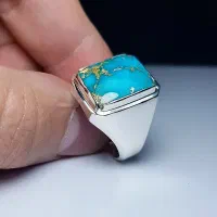 فیروزه رگه طلایی نیشابور