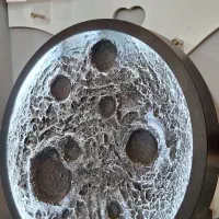 تابلو ماه|ساعت دیواری و تزئینی|برخوار, |دیوار