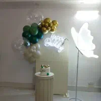 اجرای انواع دیزاین بادکنک آرایی تولدوگل آرایی عقد|خدمات پذیرایی، مراسم|پرند, فاز ۳|دیوار