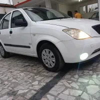 تیبا مدل ۹۲ بدون رنگ و ضربه و ترک و ترمیم کم کار|خودرو سواری و وانت|رشت, پسیخان|دیوار
