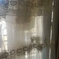 یک عدد پرده زبرا یک عدد پرده حریر|پرده، رانر، رومیزی|قزوین, |دیوار