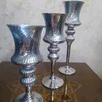 شمعدان نقره ای|صنایع دستی و سایر لوازم تزئینی|تهران, شادآباد|دیوار