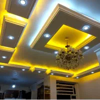 گچکاری سیاه و سفید لک گیری تمام خدمات گچکاری